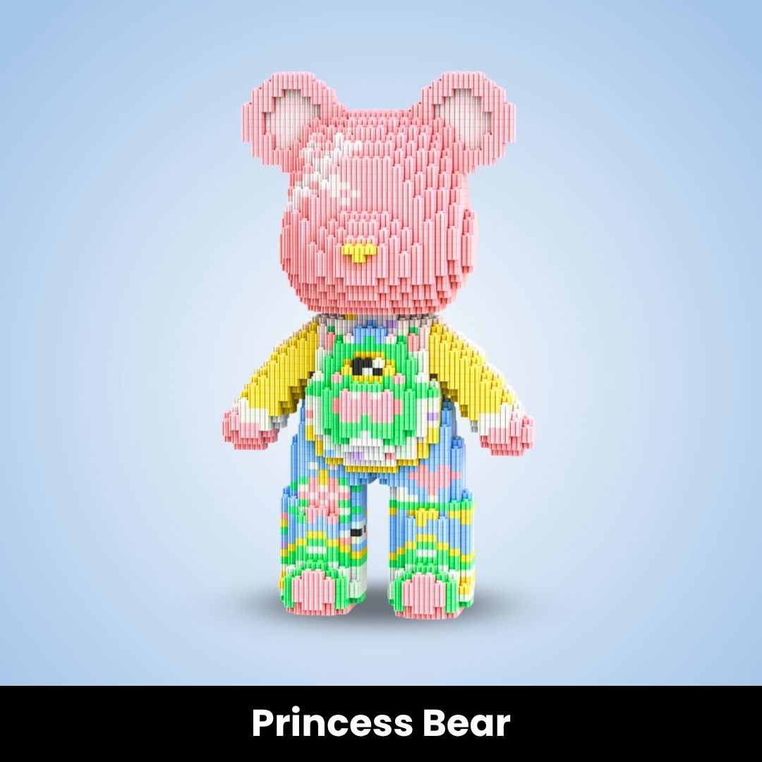 BlockBuddies™ Mini Buildable Brick Bears (3000+ pcs)