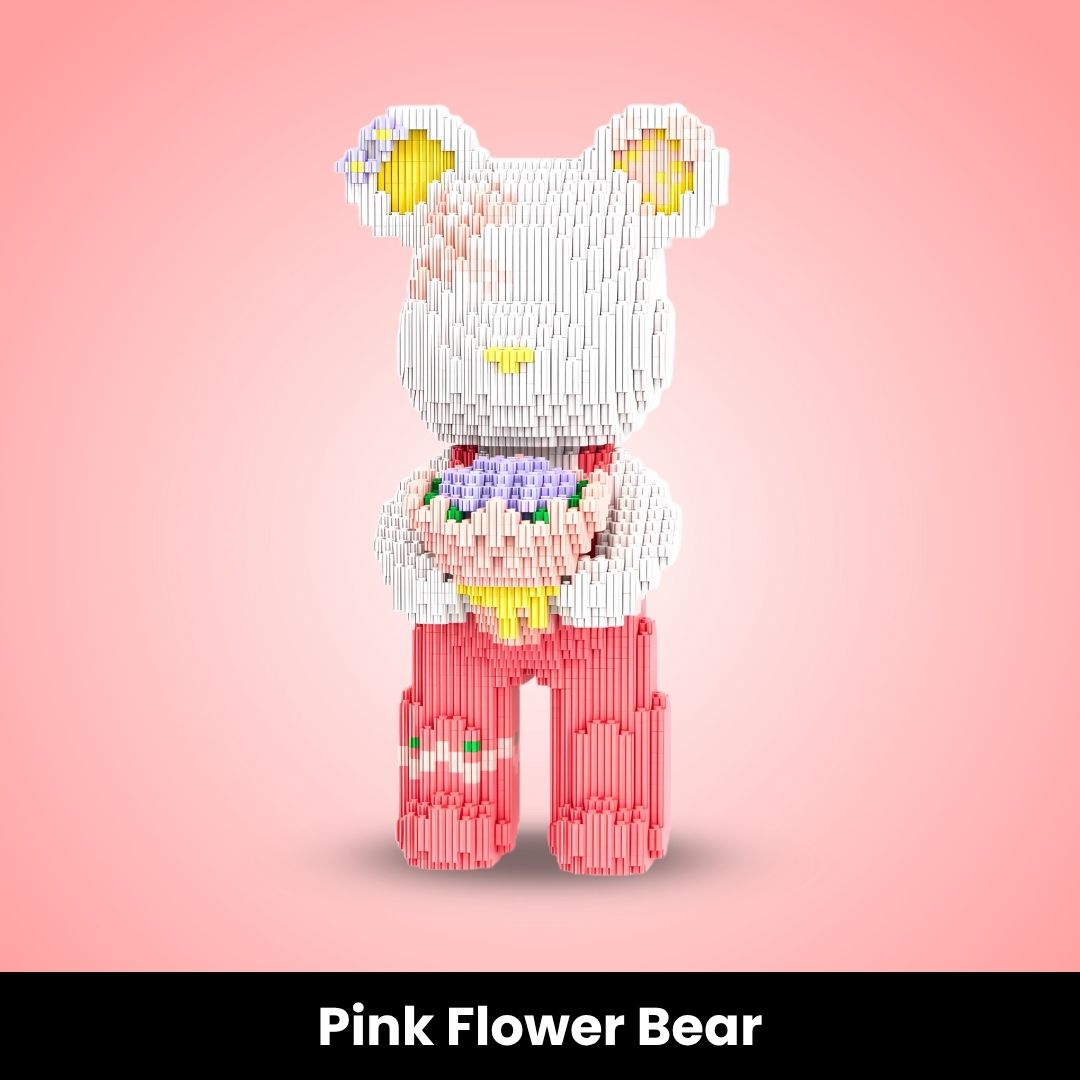 BlockBuddies™ Mini Buildable Brick Bears (3000+ pcs)