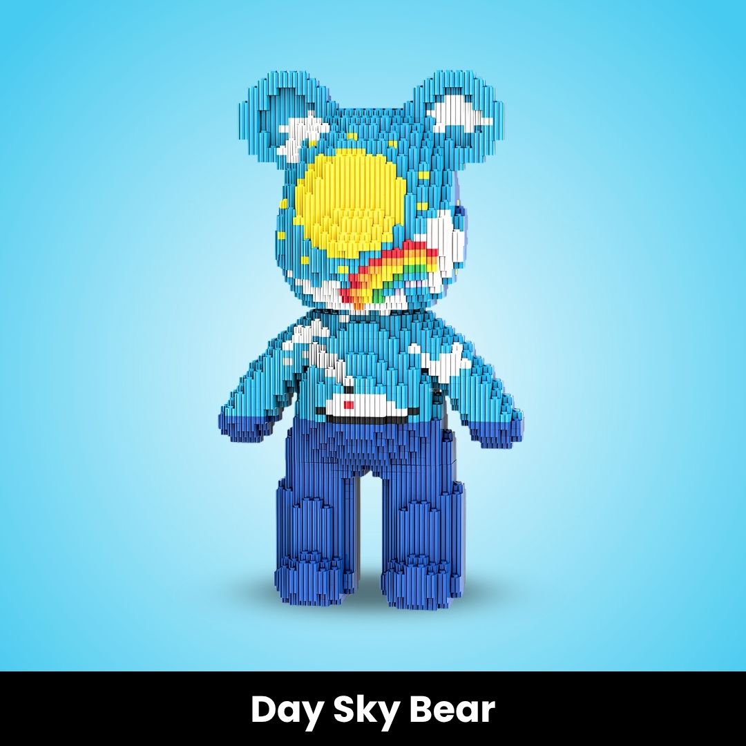 BlockBuddies™ Mini Buildable Brick Bears (3000+ pcs)