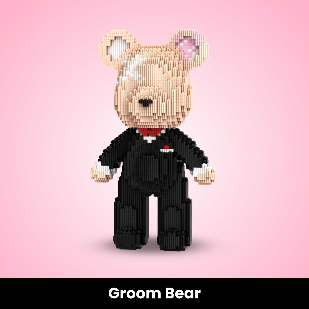 BlockBuddies™ Mini Buildable Brick Bears (3000+ pcs)