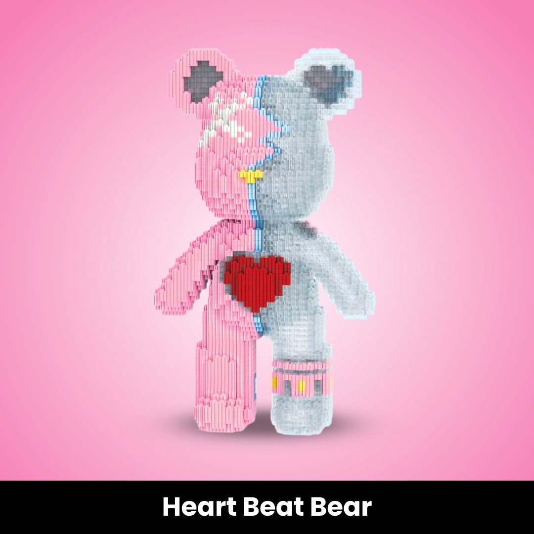 BlockBuddies™ Mini Buildable Brick Bears (3000+ pcs)
