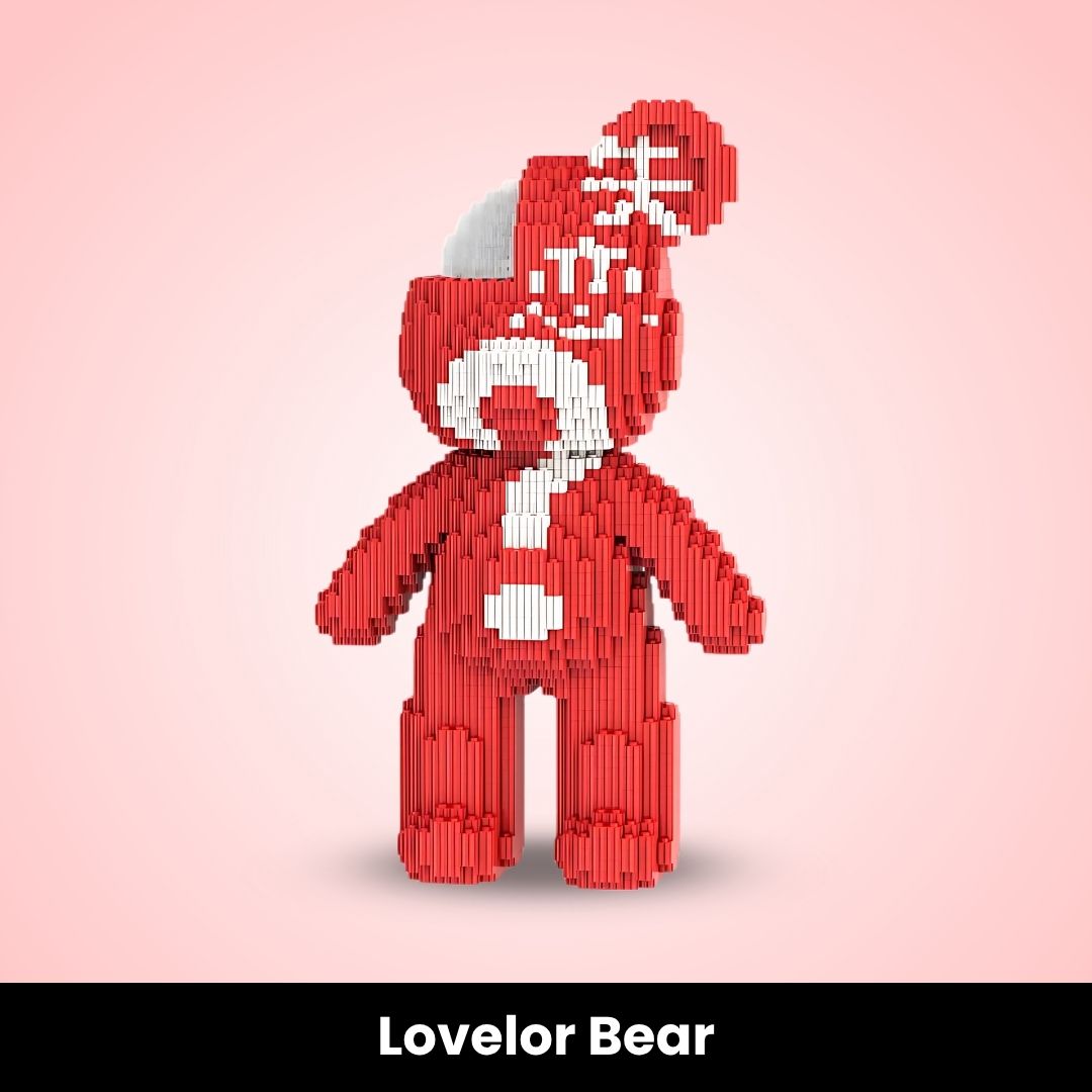 BlockBuddies™ Mini Buildable Brick Bears (3000+ pcs)