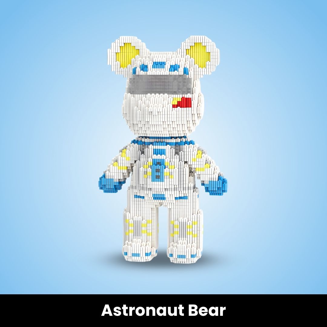 BlockBuddies™ Mini Buildable Brick Bears (3000+ pcs)