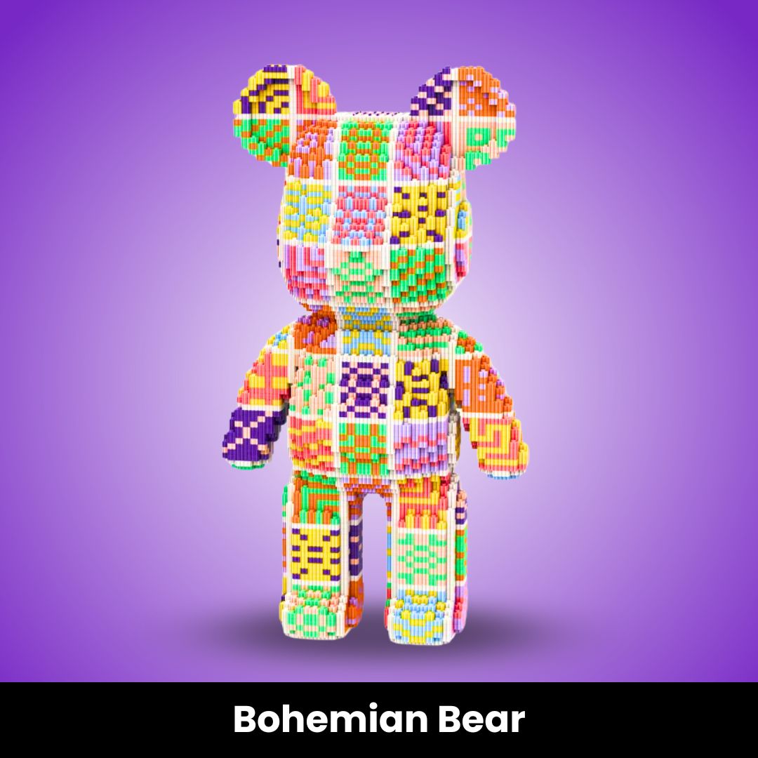 BlockBuddies™ Giant Buildable Brick Bear (5000+ pcs)