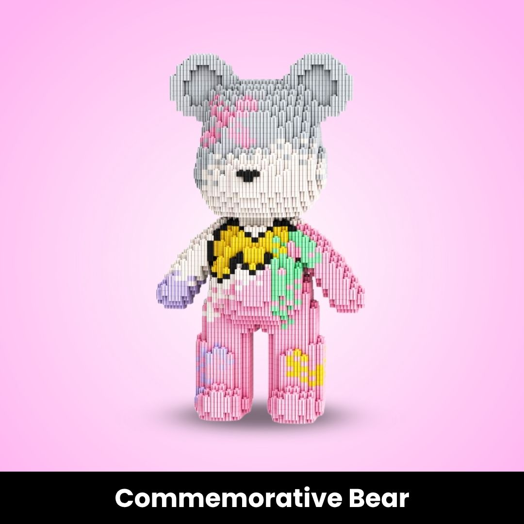 BlockBuddies™ Mini Buildable Brick Bears (3000+ pcs)