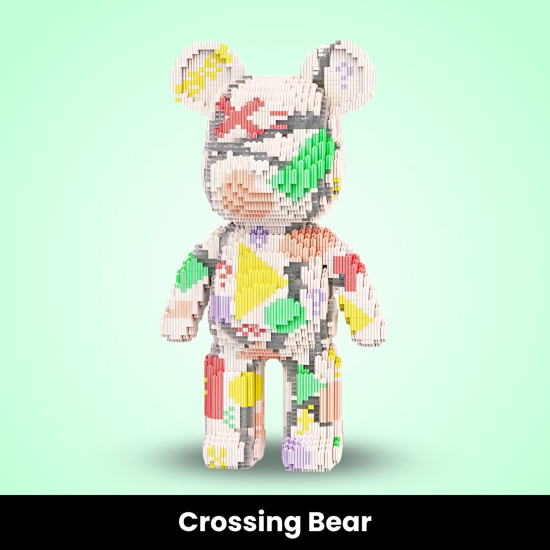 BlockBuddies™ Giant Buildable Brick Bear (5000+ pcs)