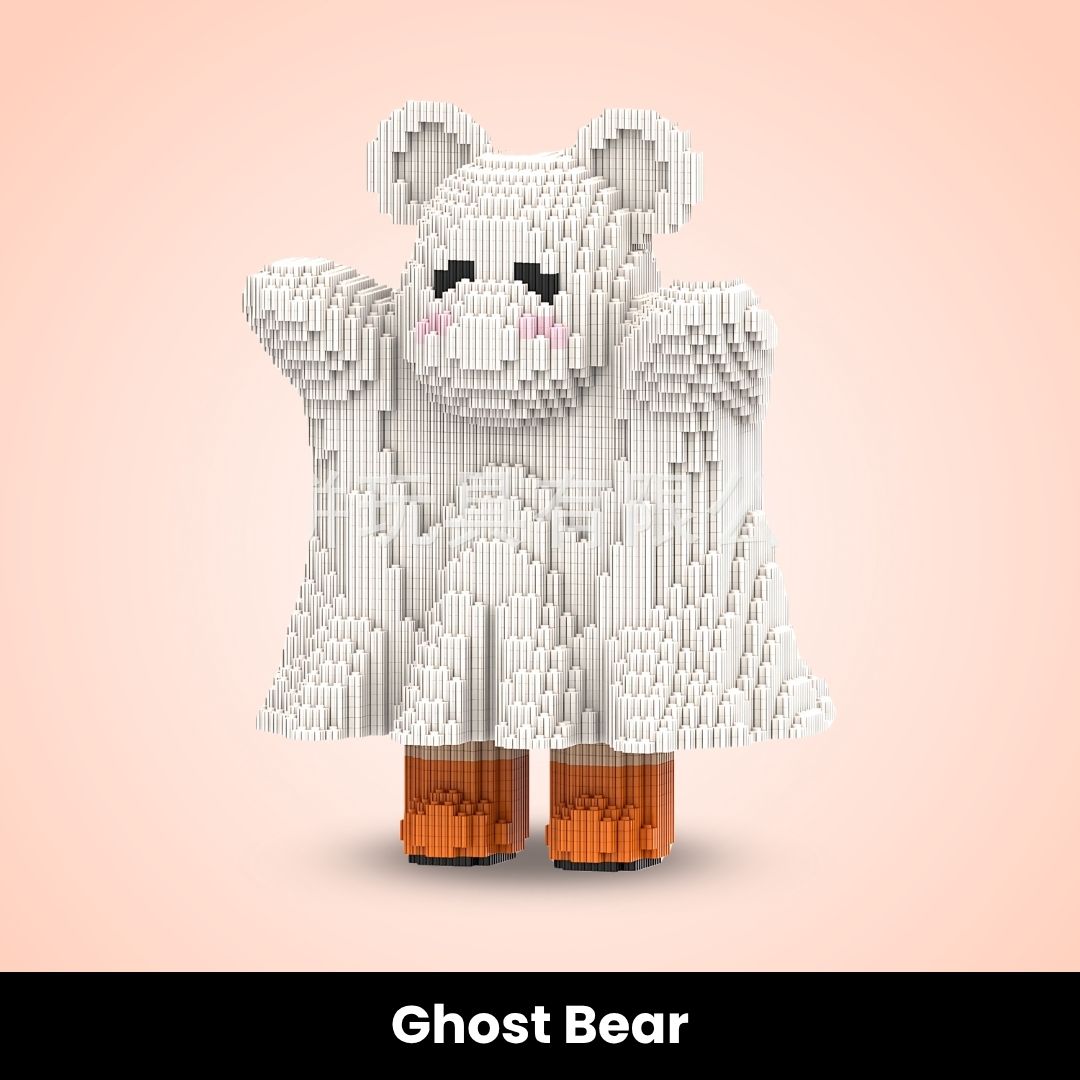 BlockBuddies™ Mini Buildable Brick Bears (3000+ pcs)