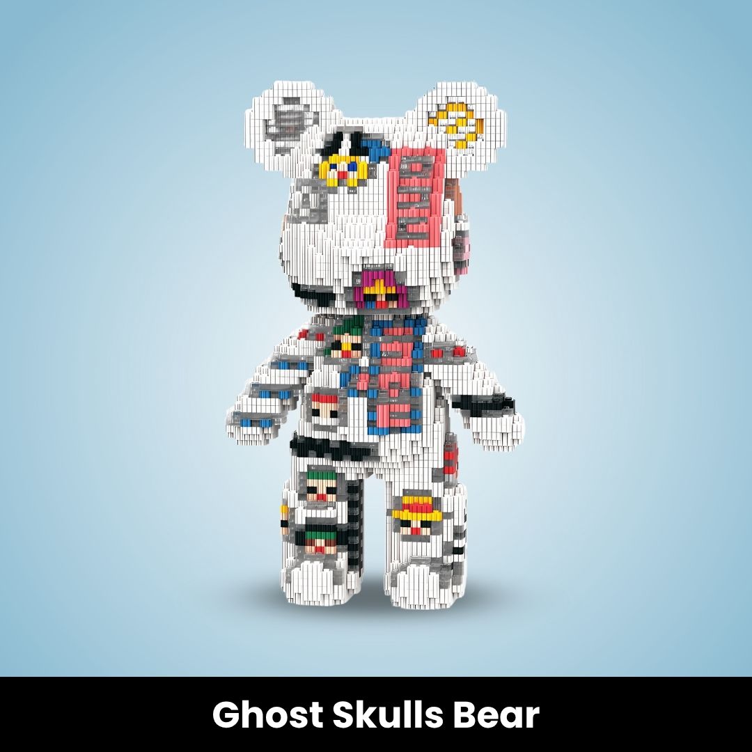 BlockBuddies™ Mini Buildable Brick Bears (3000+ pcs)