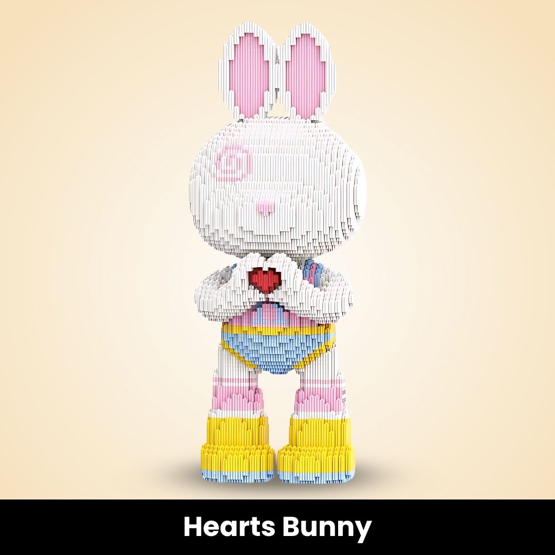 BlockBuddies™ Giant Buildable Brick Bunnies (5000+ pcs)