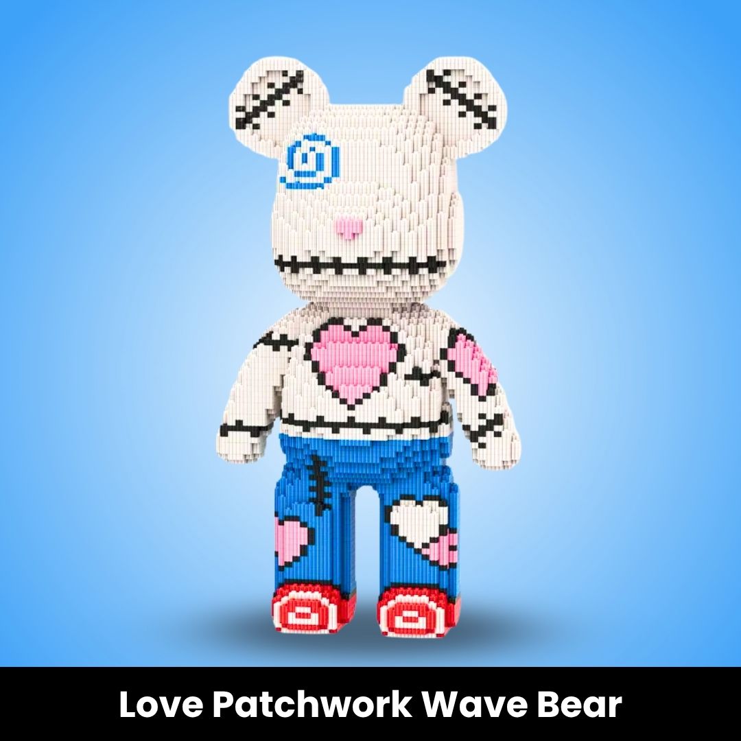 BlockBuddies™ Giant Buildable Brick Bear (3600+ pcs)