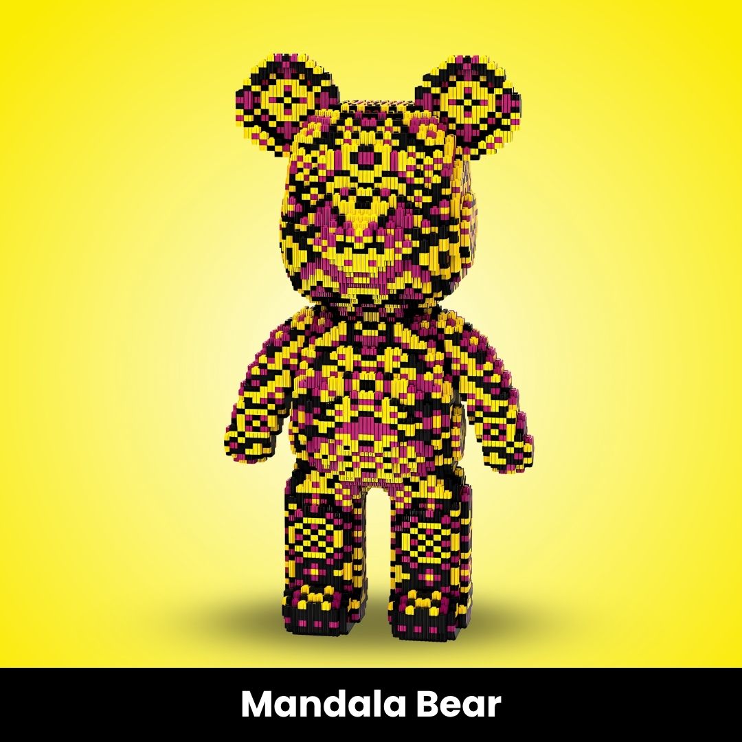 BlockBuddies™ Giant Buildable Brick Bear (5000+ pcs)