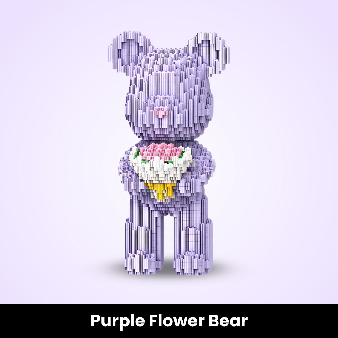 BlockBuddies™ Mini Buildable Brick Bears (3000+ pcs)