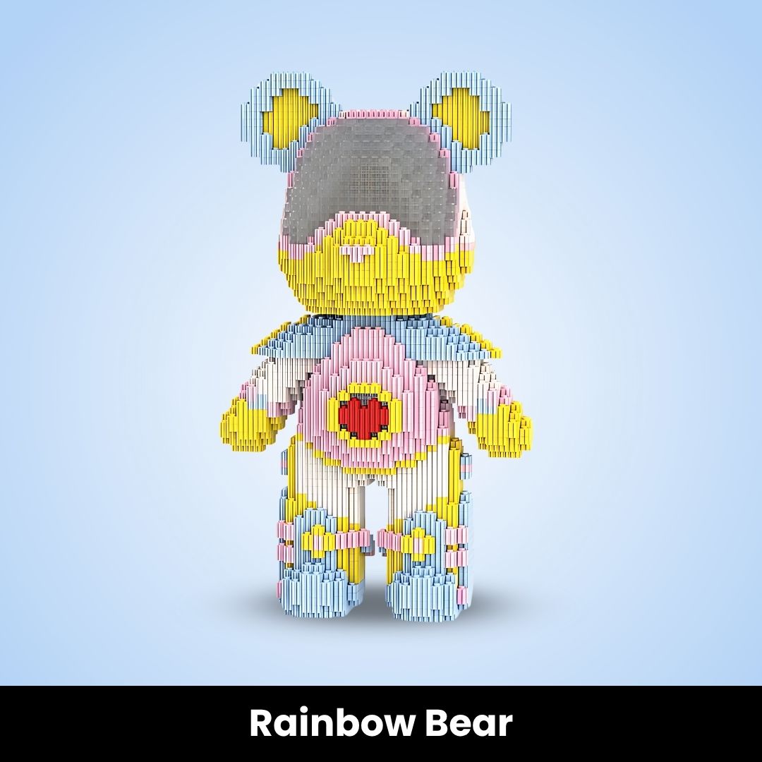 BlockBuddies™ Mini Buildable Brick Bears (3000+ pcs)