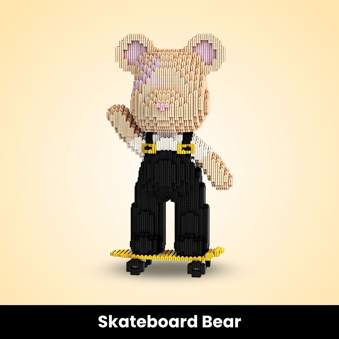 BlockBuddies™ Mini Buildable Brick Bears (3000+ pcs)