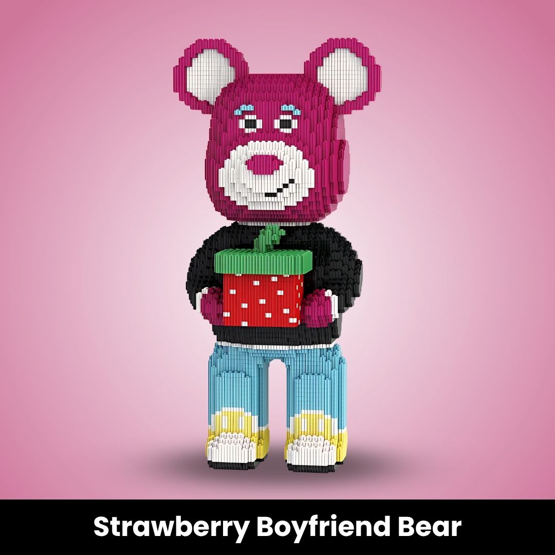 BlockBuddies™ Giant Buildable Brick Bear (5000+ pcs)