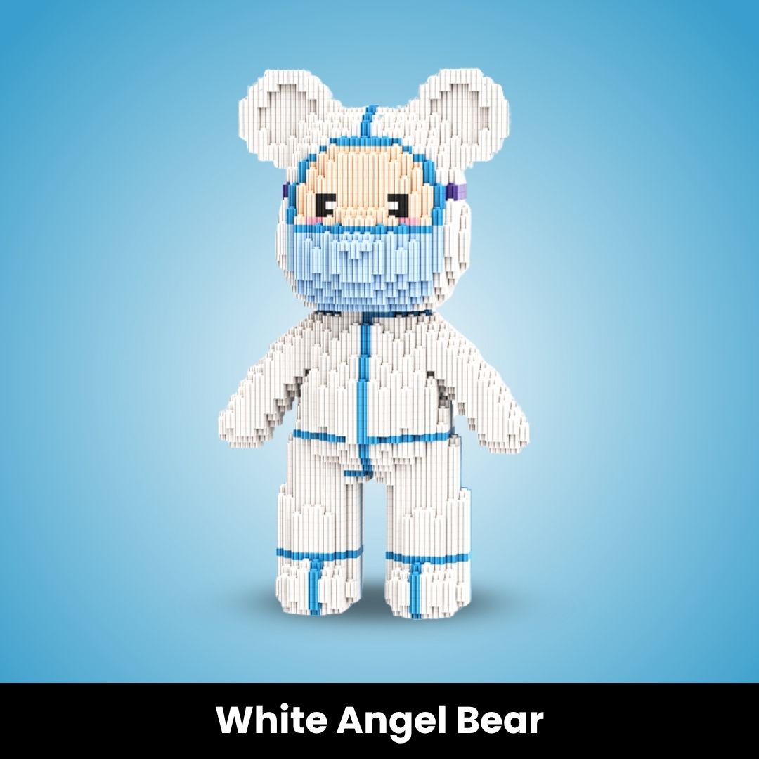 BlockBuddies™ Mini Buildable Brick Bears (3000+ pcs)