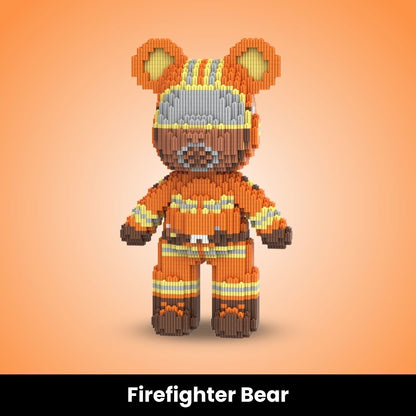 BlockBuddies™ Mini Buildable Brick Bears (3000+ pcs)