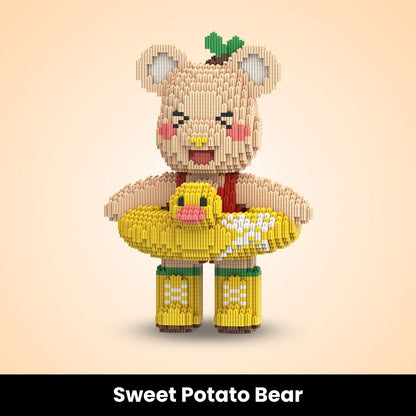 BlockBuddies™ Mini Buildable Brick Bears (3000+ pcs)