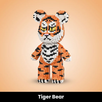 BlockBuddies™ Mini Buildable Brick Bears (3000+ pcs)