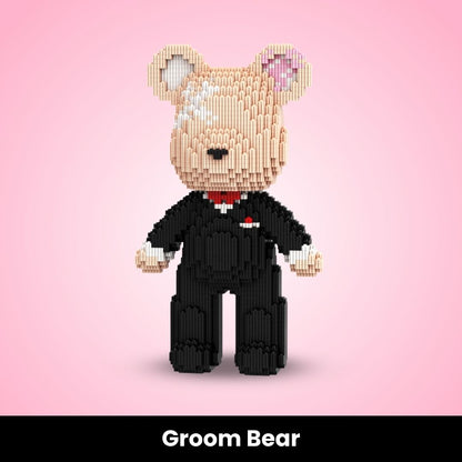 BlockBuddies™ Mini Buildable Brick Bears (3000+ pcs)