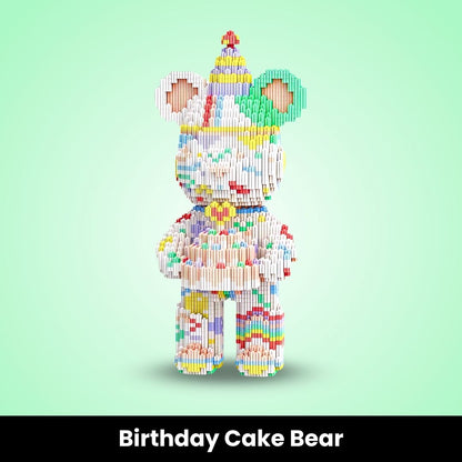 BlockBuddies™ Mini Buildable Brick Bears (3000+ pcs)