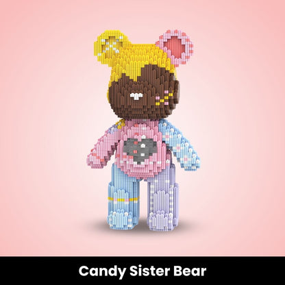 BlockBuddies™ Mini Buildable Brick Bears (3000+ pcs)