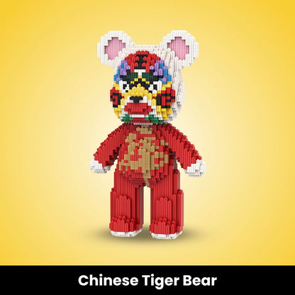 BlockBuddies™ Mini Buildable Brick Bears (3000+ pcs)