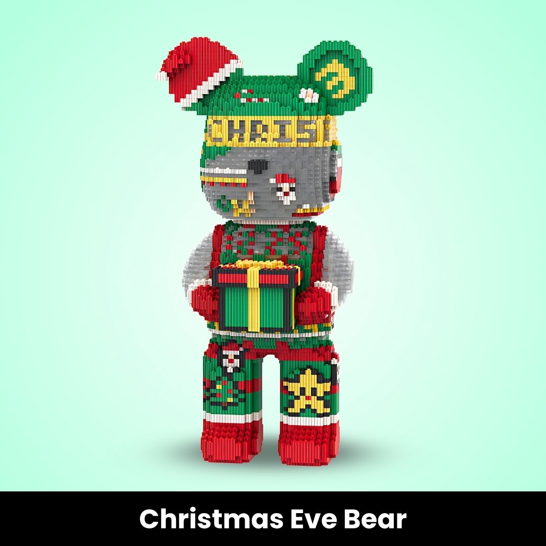 BlockBuddies™ Giant Buildable Brick Bear (5000+ pcs)