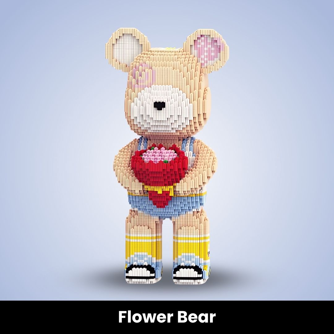 BlockBuddies™ Giant Buildable Brick Bear (5000+ pcs)