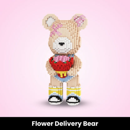 BlockBuddies™ Mini Buildable Brick Bears (3000+ pcs)