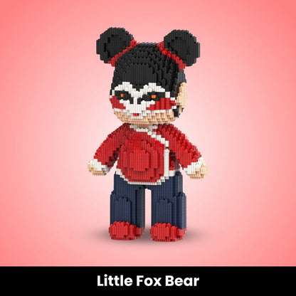 BlockBuddies™ Mini Buildable Brick Bears (3000+ pcs)