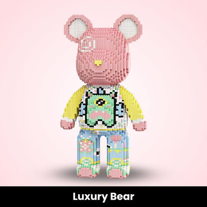 BlockBuddies™ Giant Buildable Brick Bear (5000+ pcs)