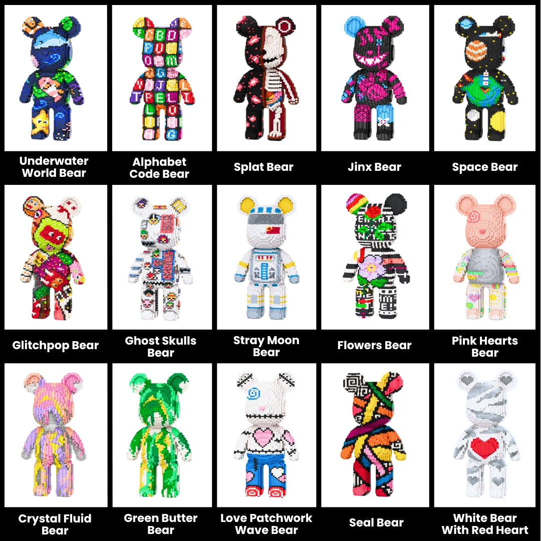 BlockBuddies™ Giant Buildable Brick Bear