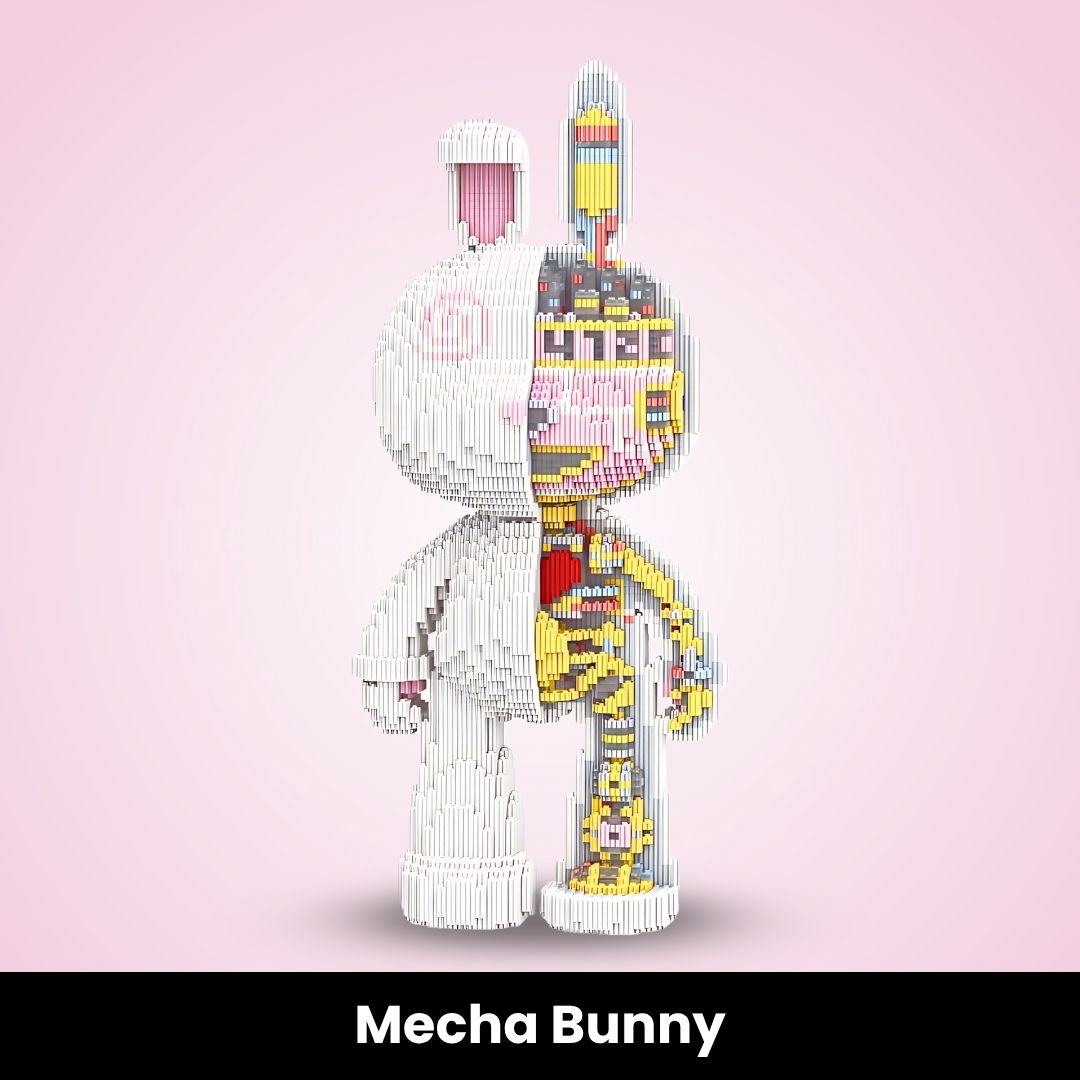 BlockBuddies™ Giant Buildable Brick Bunnies (5000+ pcs)