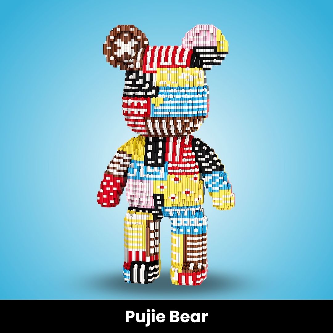 BlockBuddies™ Giant Buildable Brick Bear (5000+ pcs)