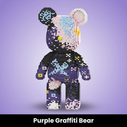 BlockBuddies™ Giant Buildable Brick Bear (5000+ pcs)