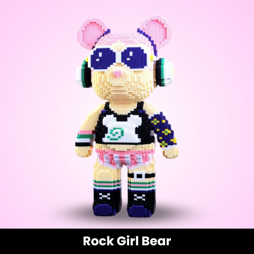 BlockBuddies™ Giant Buildable Brick Bear (5000+ pcs)