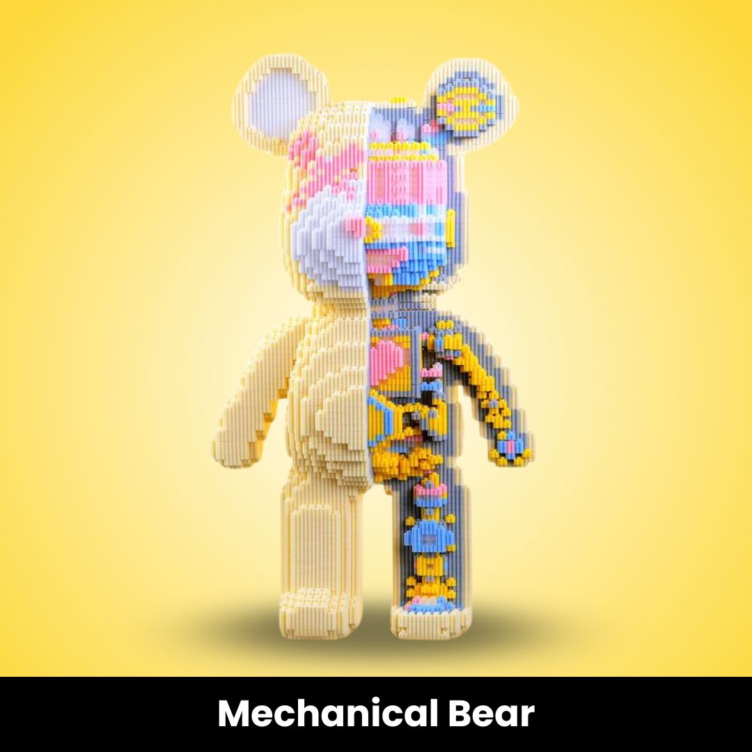 BlockBuddies™ Giant Buildable Brick Bear (5000+ pcs)