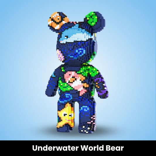 BlockBuddies™ Giant Buildable Brick Bear (3600+ pcs)